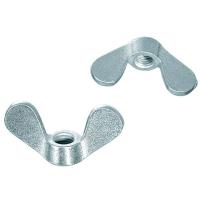 Гайка барашковая М4 DIN 315 оцинкованная сталь немецкий тип